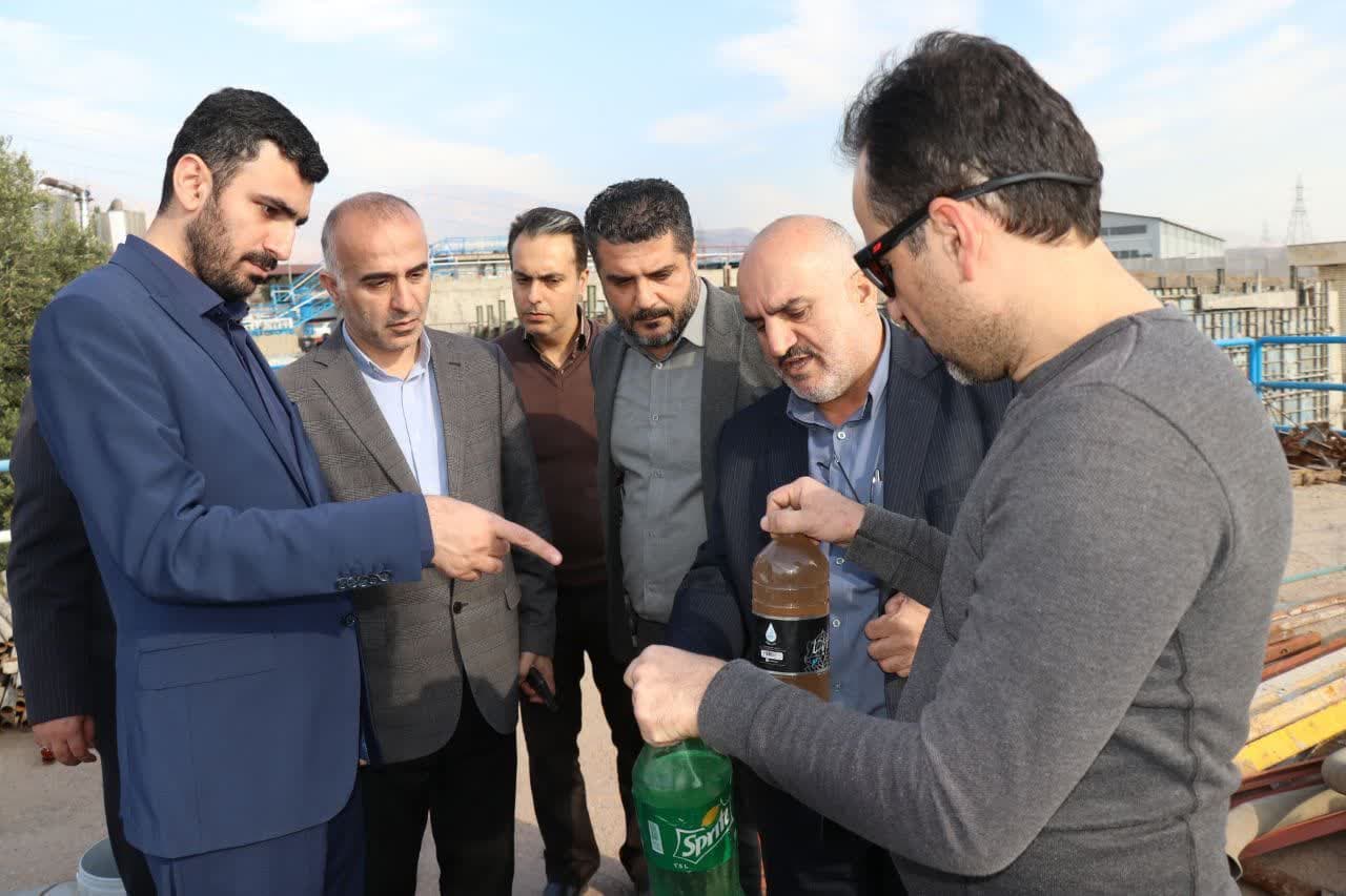 شرکتهای شهرک صنعتی نسبت به تصفیه فاضلاب خود اقدام کنند