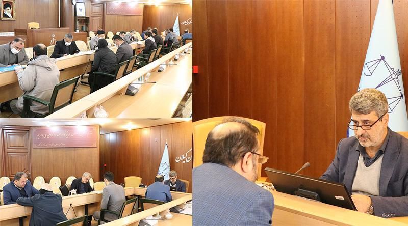 مدیران دادگستری گیلان با 110 مراجعه کننده ملاقات کردند