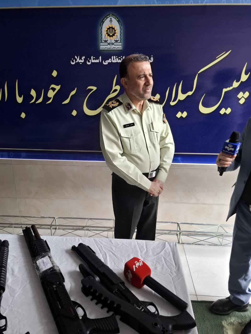 امسال یکهزار نفر از اراذل و اوباش گیلان دستگیر شدند
