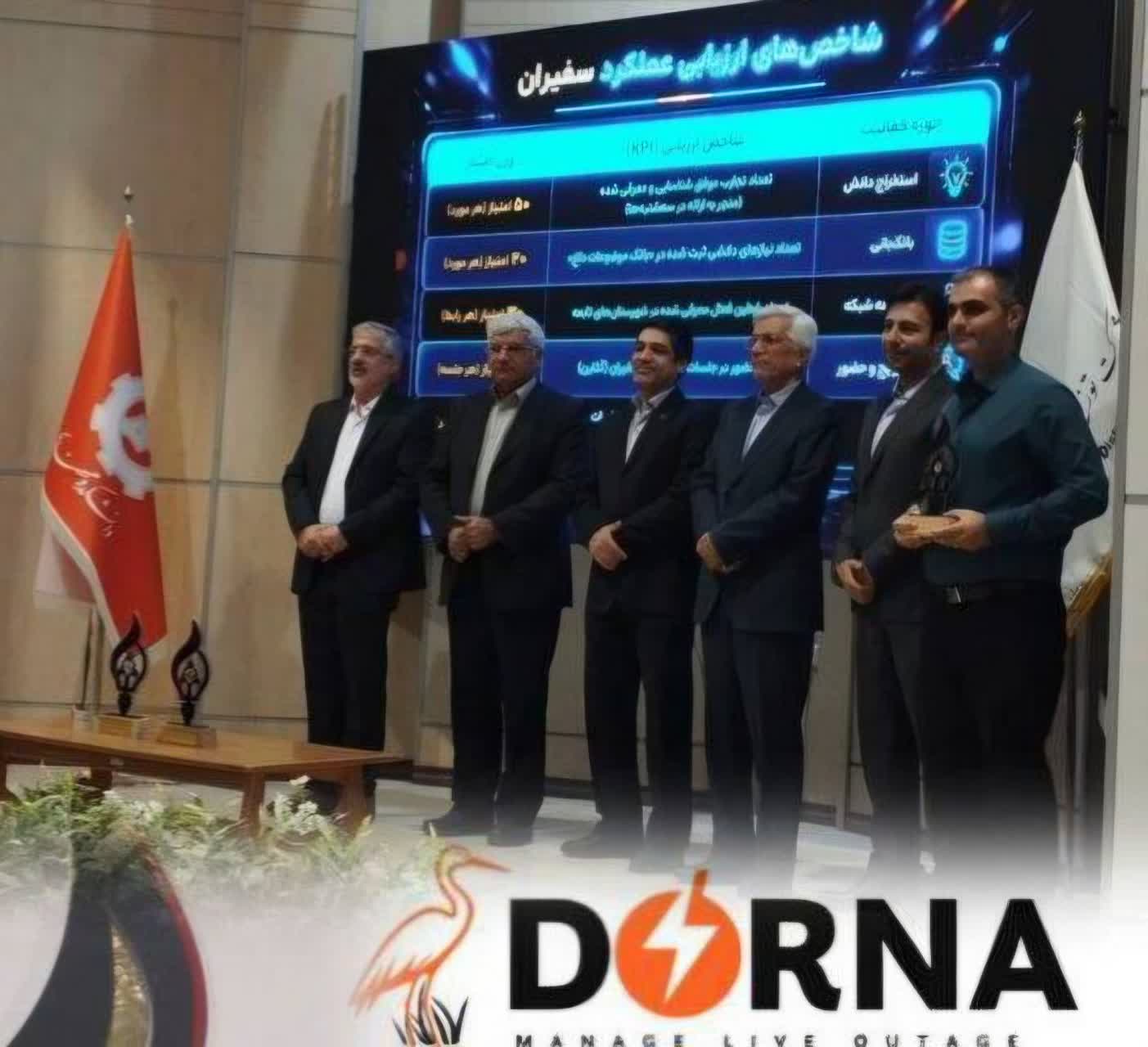 شرکت توزیع برق گیلان با 