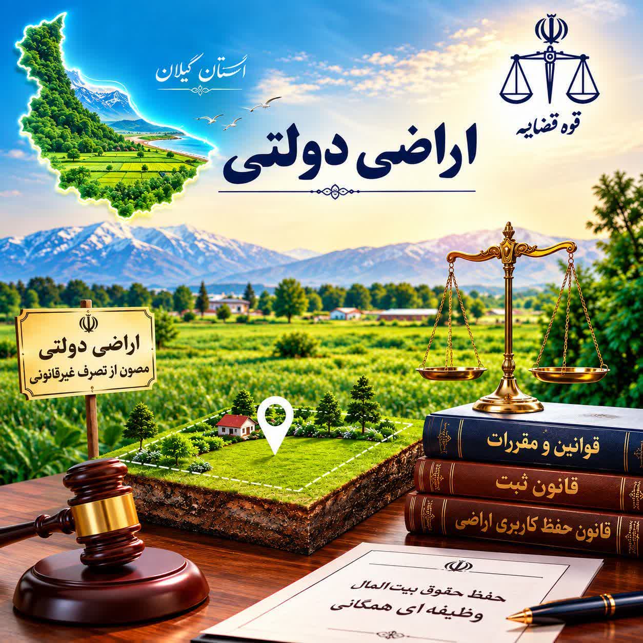 صیانت از اراضی دولتی، مسئولیت همه ماست