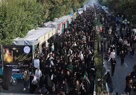جاماندگان اربعین گیلان در یکصد نقطه راهپیمایی کردند