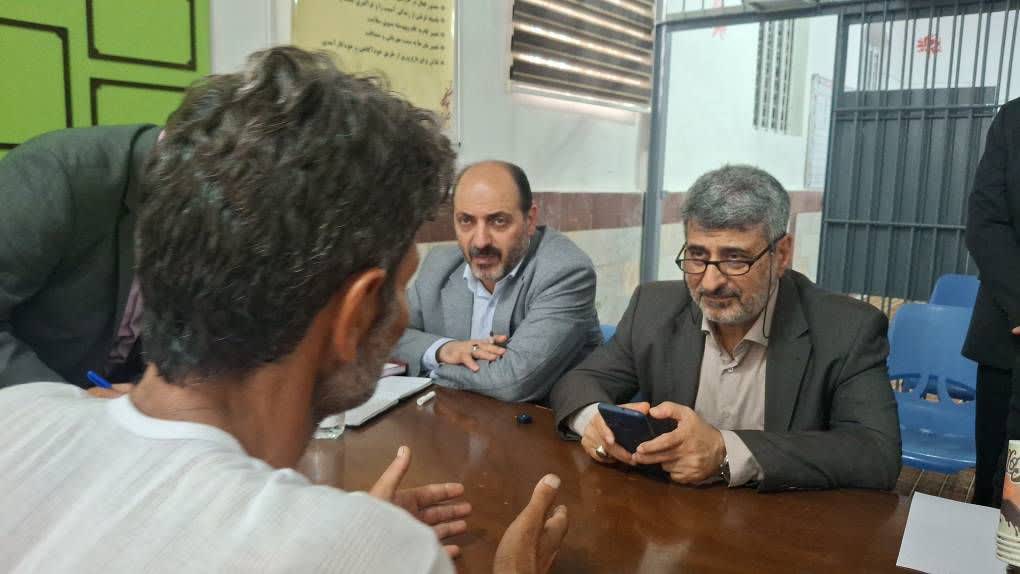 100 مددجوی بازداشتگاه رشت با رئیس کل دادگستری دیدار کردند