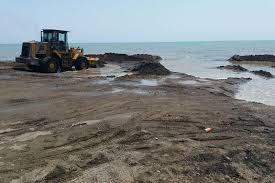 ۲۰۰ تن ماسه دریایی فاقد مجوز در مرکز گیلان کشف شد