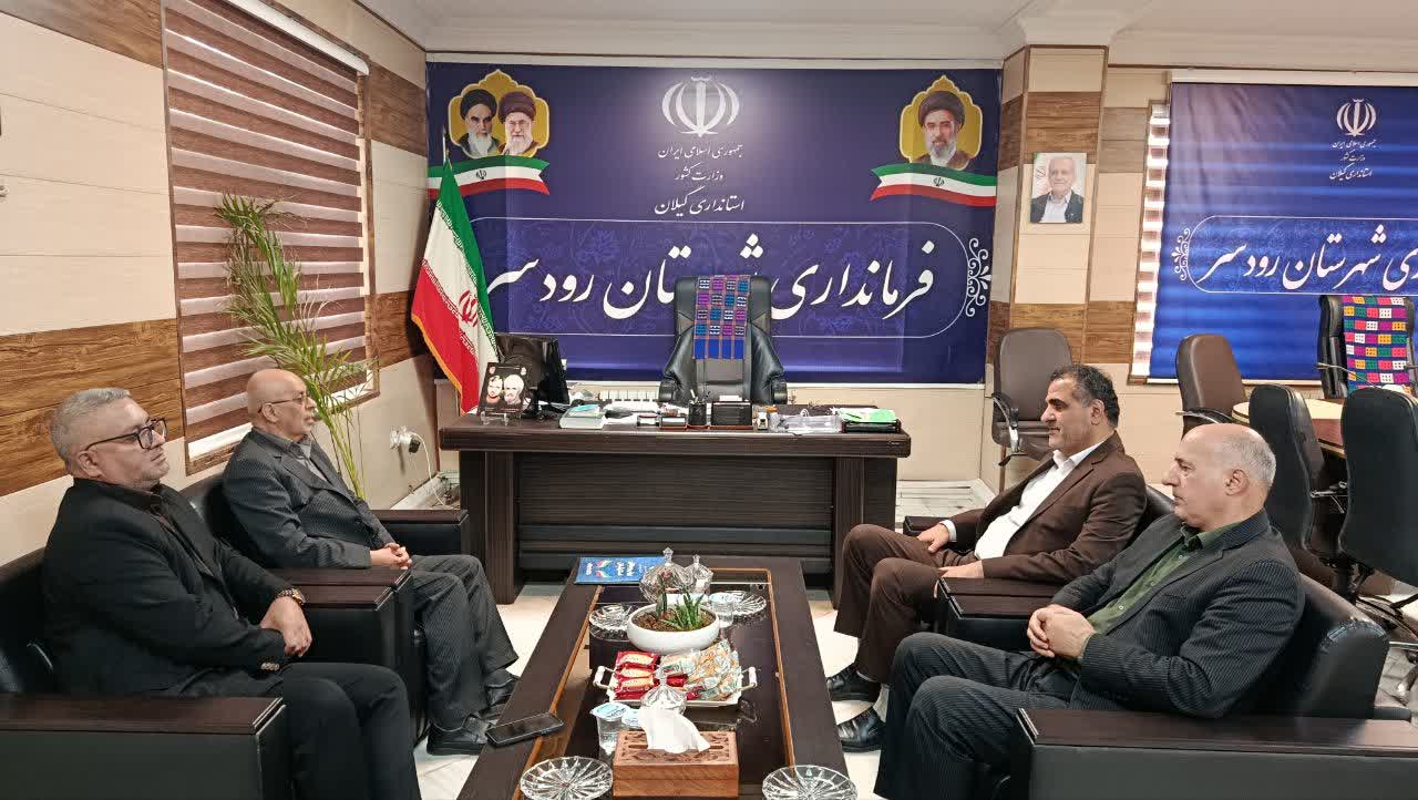 رئیس ورزش و جوانان شهرستان رودسر معارفه شد