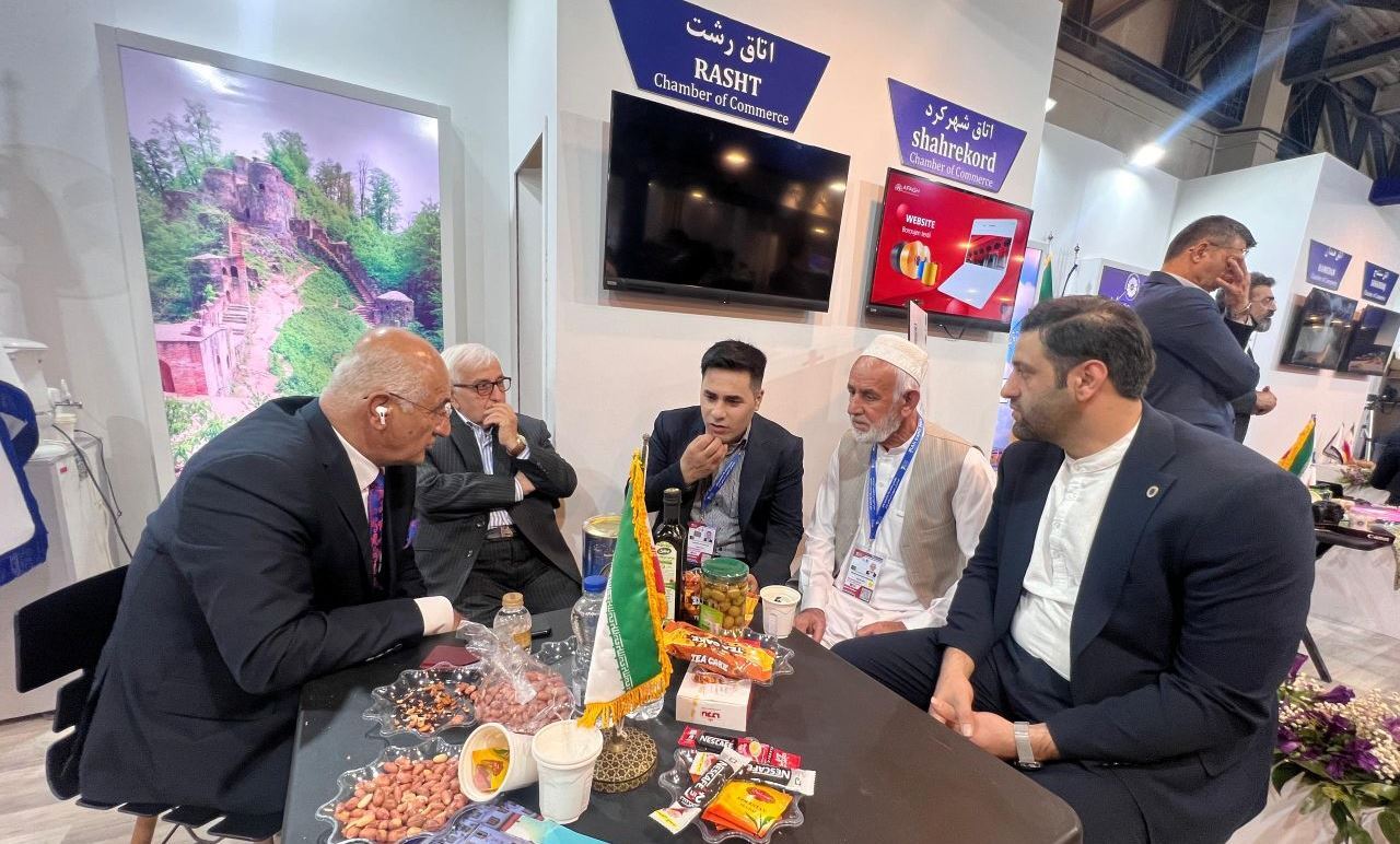 اتاق بازرگانی گیلان در نمایشگاه ایران اکسپو پر رنگ ظاهر شد